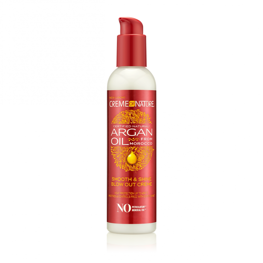 CREAM OF NATURE ORGAN OIL SMOOTH & SHINE BLOW OUT CREAM 7.6OZ