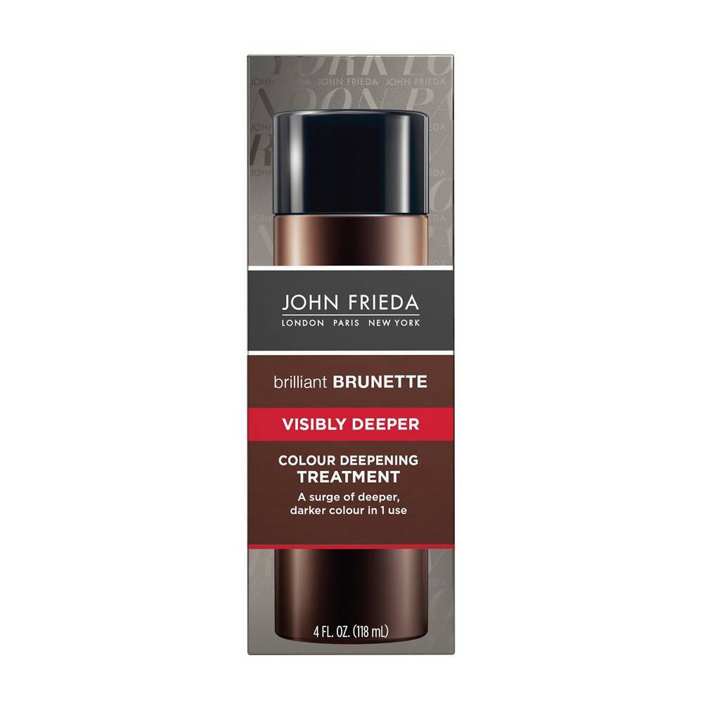 JOHN FRIEDA BRILLIANT BRUNETTE COLOR DEEPENING TREATMENT 4 OZ