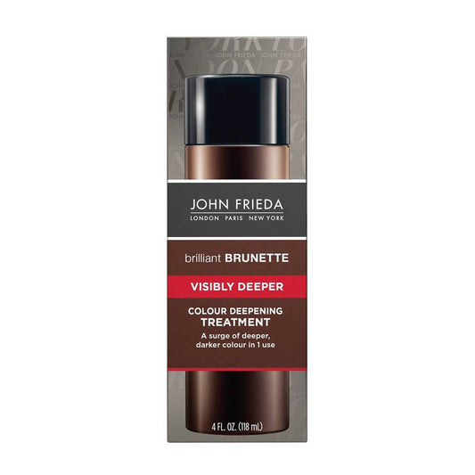 JOHN FRIEDA BRILLIANT BRUNETTE COLOR DEEPENING TREATMENT 4 OZ