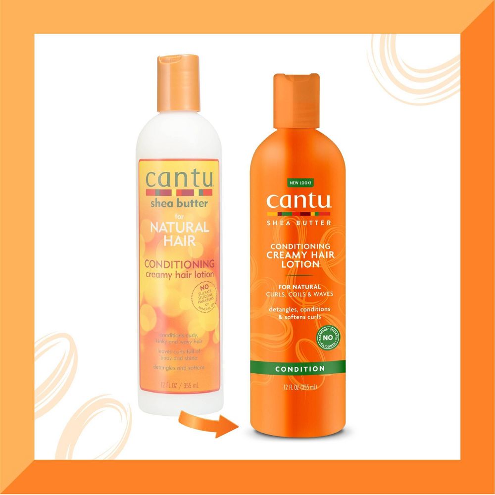 CANTU SHEA BUTTER FOR NATURAL HAIR CONDITIONING CREAMY HAIR LOTION 12OZ
