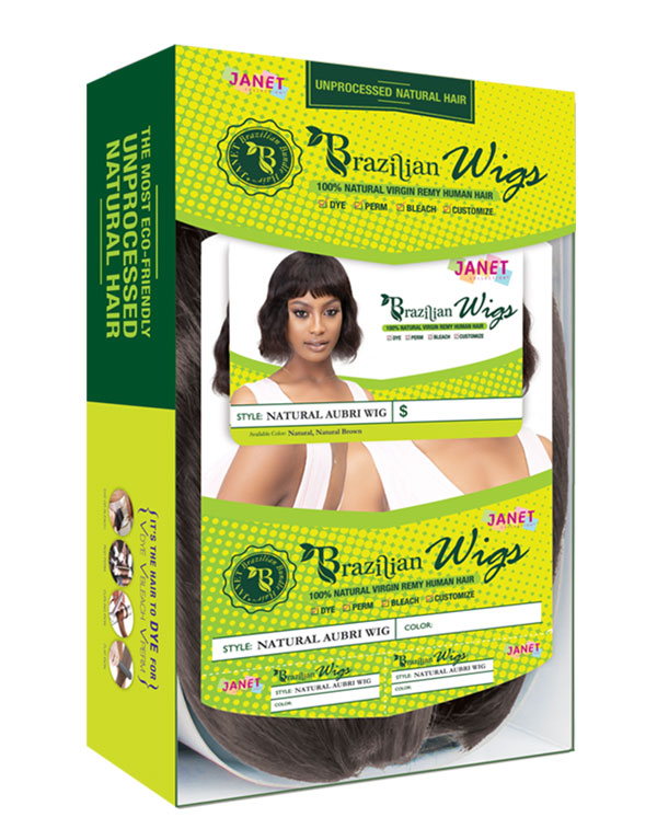 JANET BRAZILIAN NATURAL AUBRI WIG