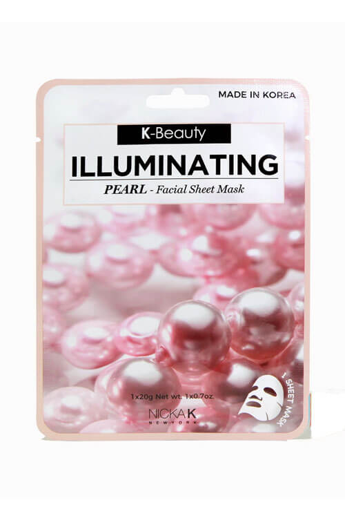 K-BEAUTY ILLUMINATING PEARL FACIAL SHEET MASK