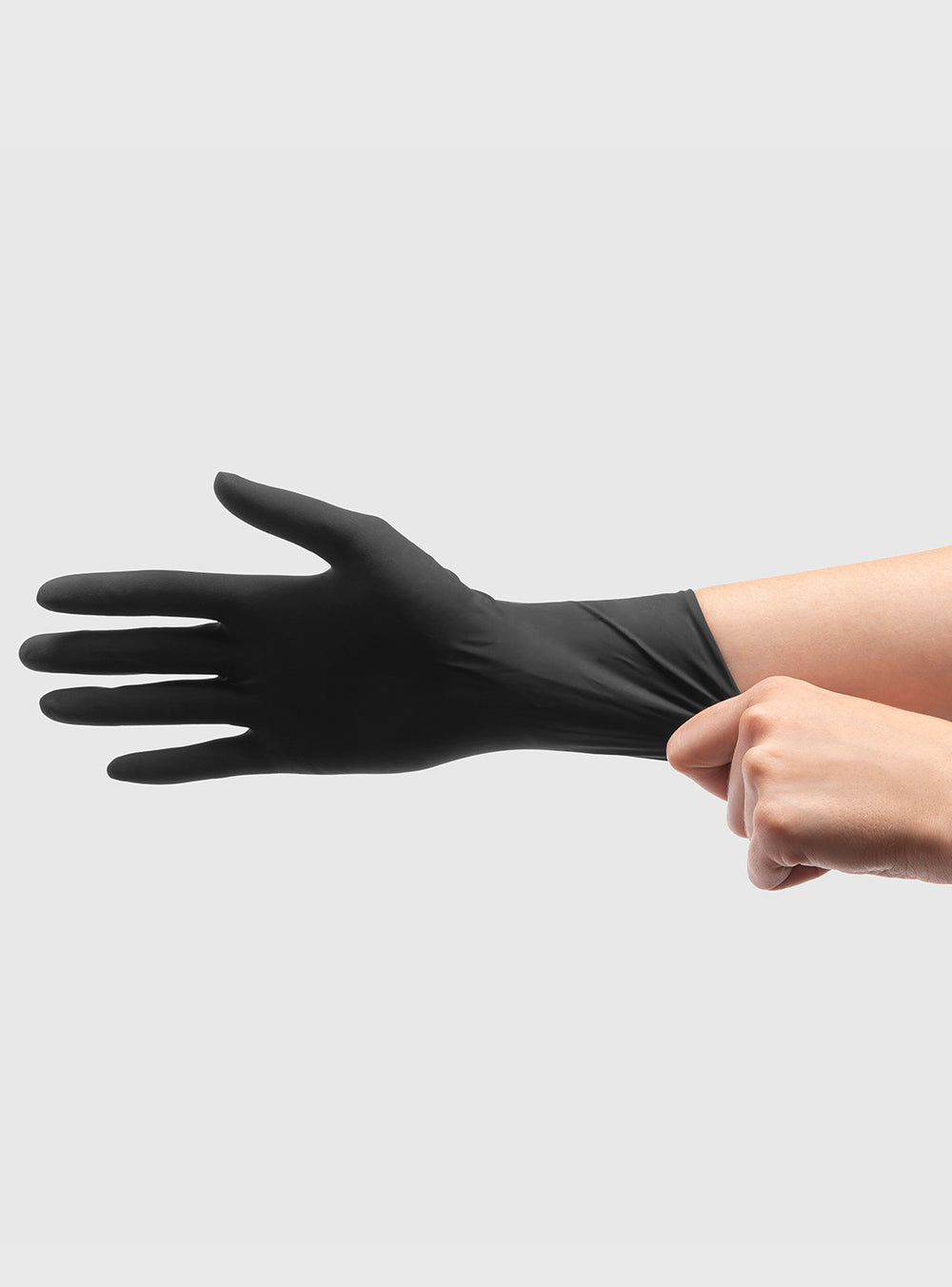 REUSE BLACK LATEX GLOVE LG 12PK F9102