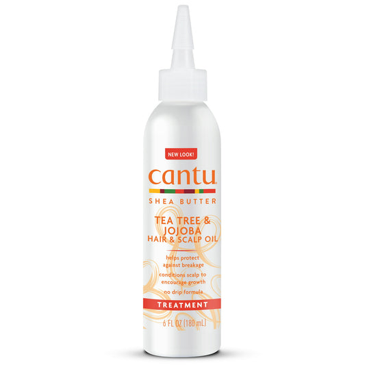 CANTU TEA TREE & JOJOBA HAIR & SCALP OIL 6.0 OZ