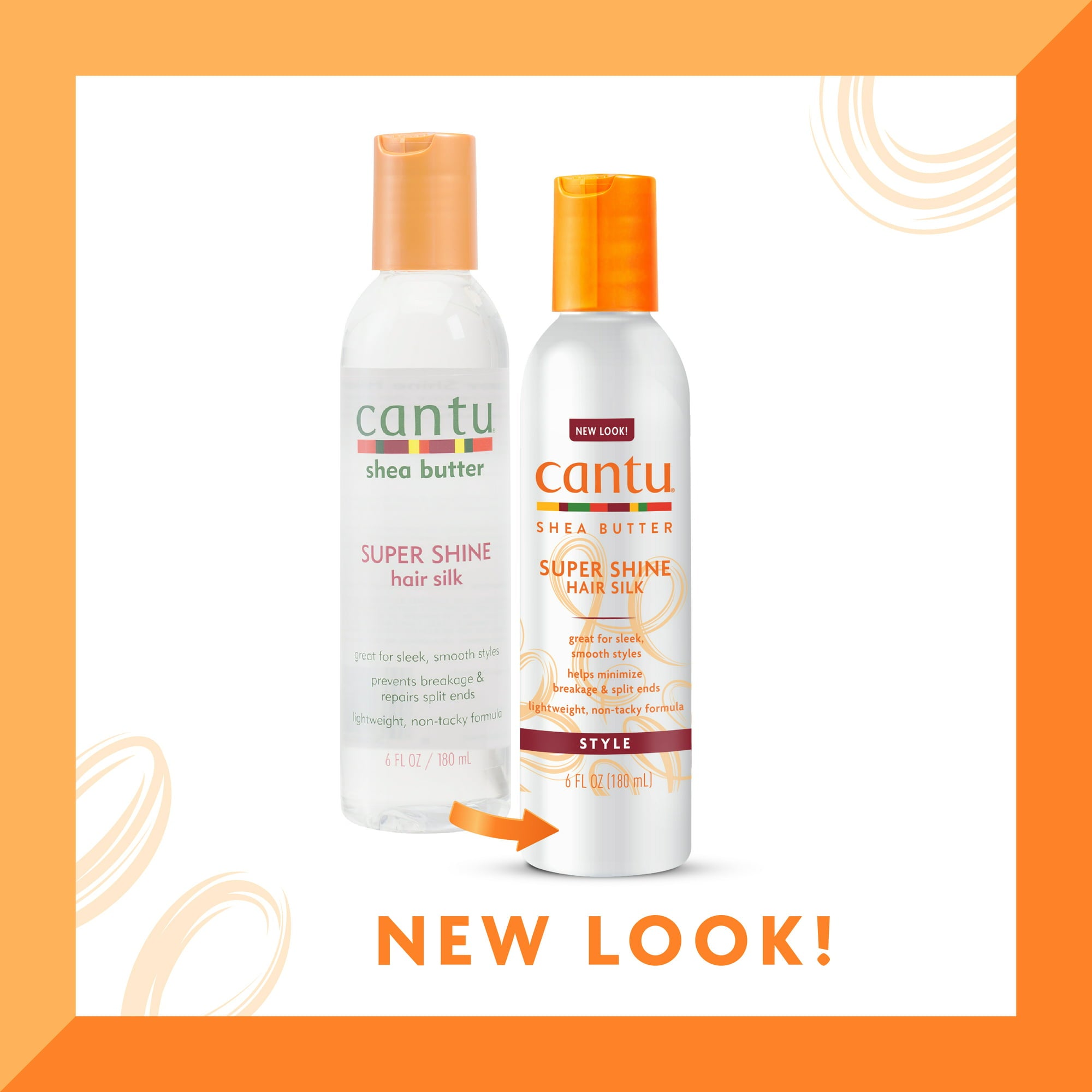 CANTU SHEA BUTTER SUPER SHINE HAIR SILK 6OZ
