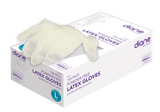 DIANE 10PK POWDERED LATEX GLOVES D8001