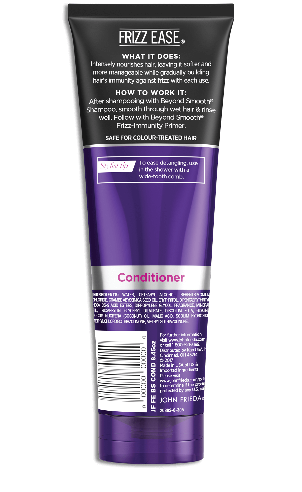 JOHN FRIEDA BEYOND SMOOTH CONDITIONER 8.45OZ