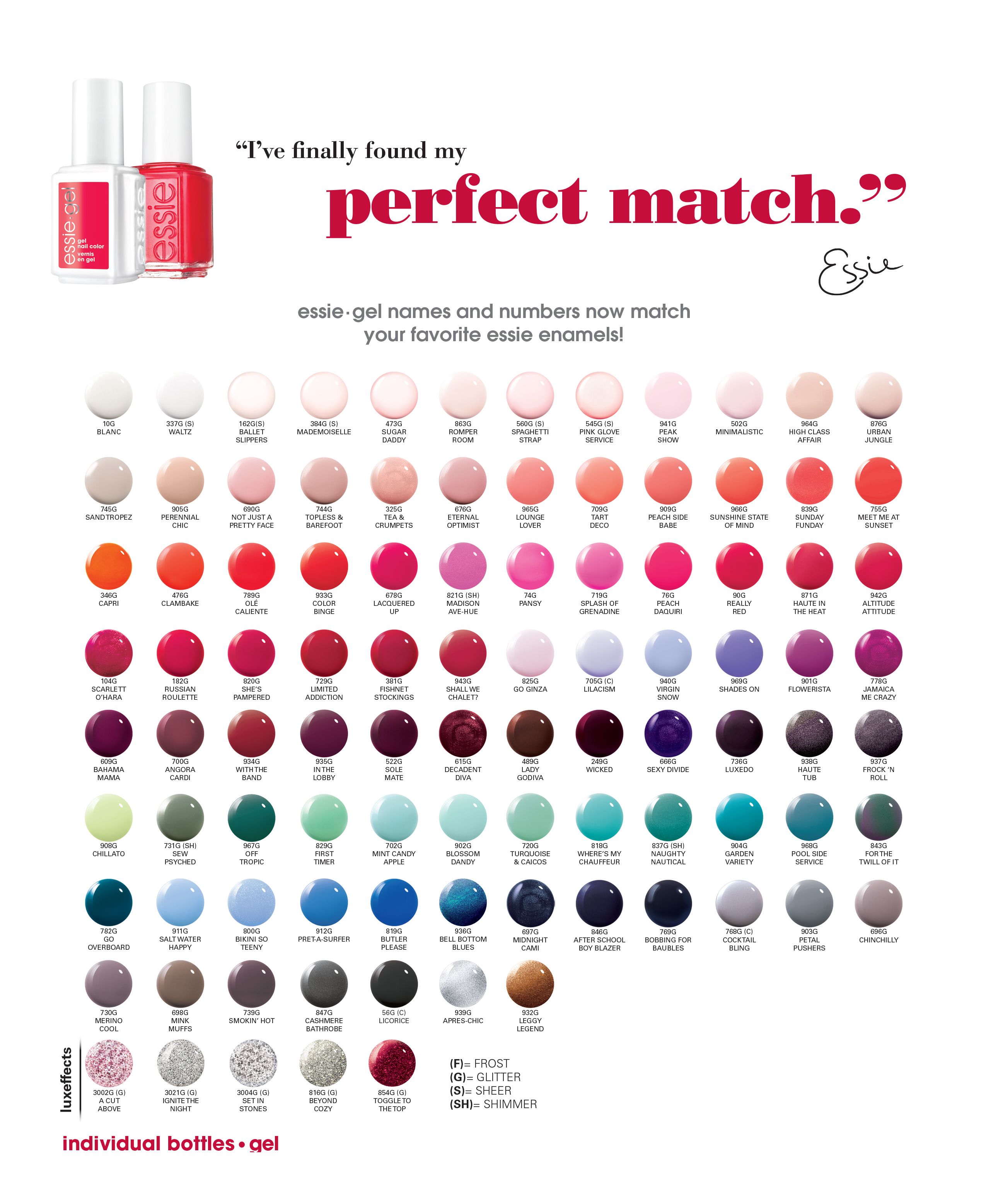 ESSIE NAIL POLISH