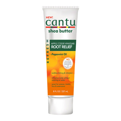 CANTU SHEA BUTTER APPLE CIDER VINGER ROOT RELIEF 8OZ