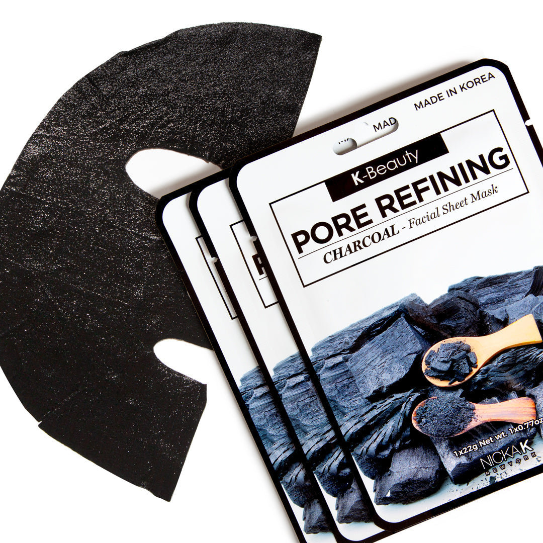 K-BEAUTY SHEET MASK CHARCOAL NSM21