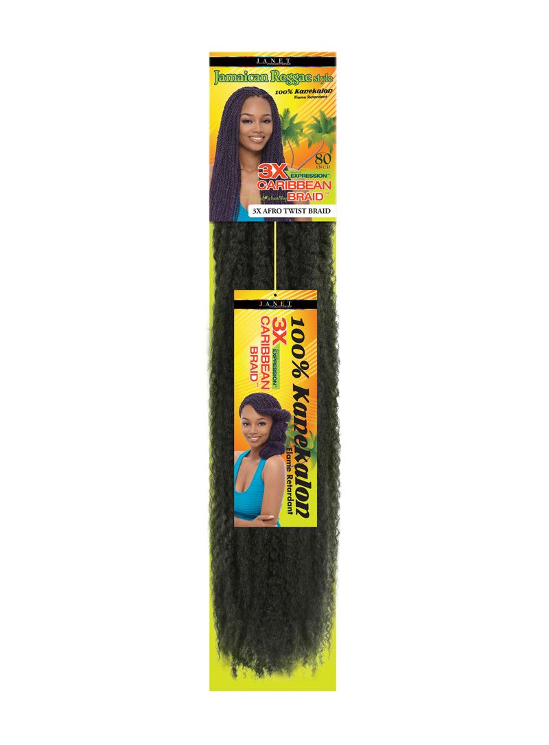 JANET EXPRESSION 3X AFRO TWIST BRAID (80")
