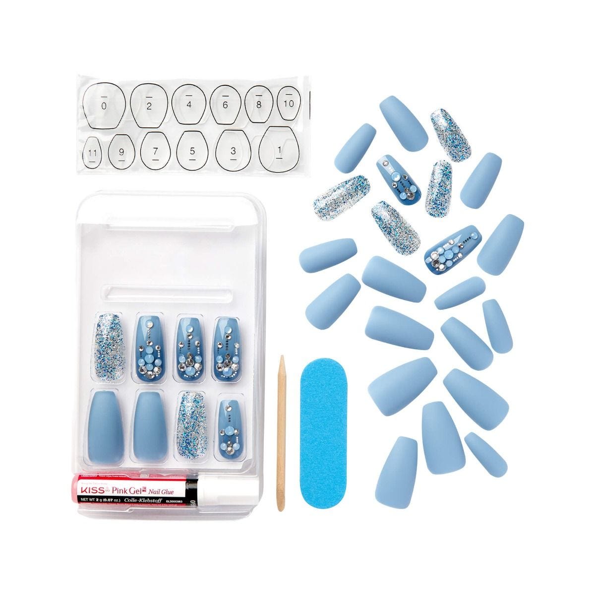 KISS MASTERPIECE NAILS KMN104S