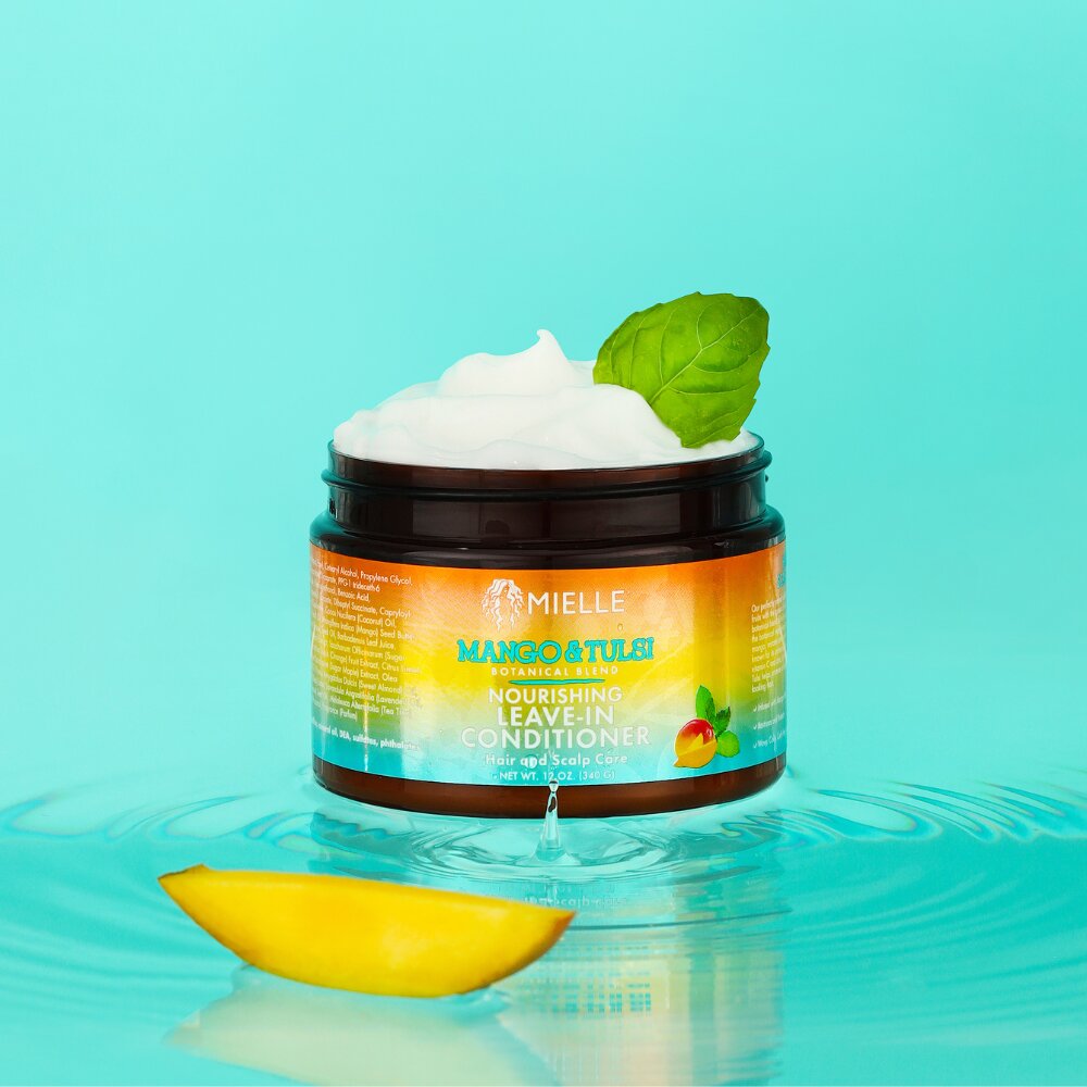 MIELLE MANGO & TULSI NOURISHING LEAVE-IN CONDITIONER 12oz