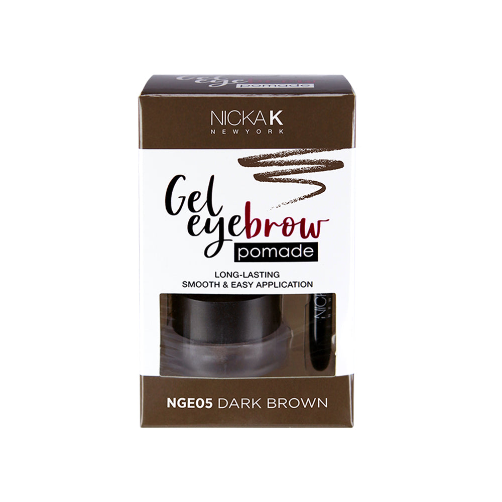NICKA K GEL EYE BROW POMADE NGE06 BROWN