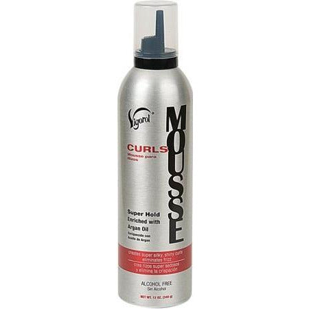 VIGOROL MOUSSE CURLY 12OZ